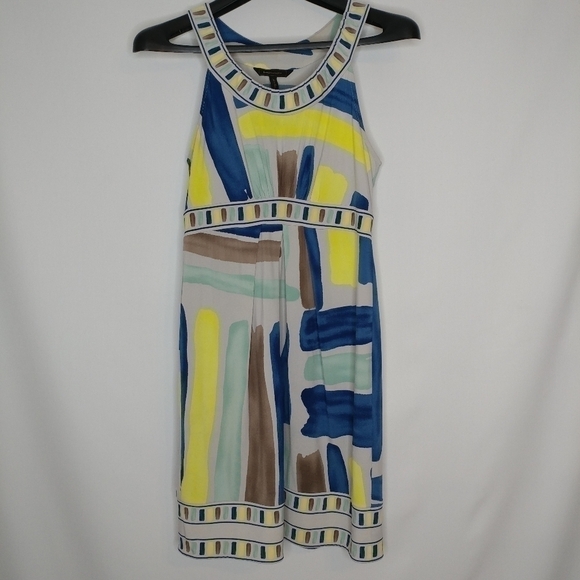 BCBGMaxAzria Colorful Printed Dress - Picture 7 of 10